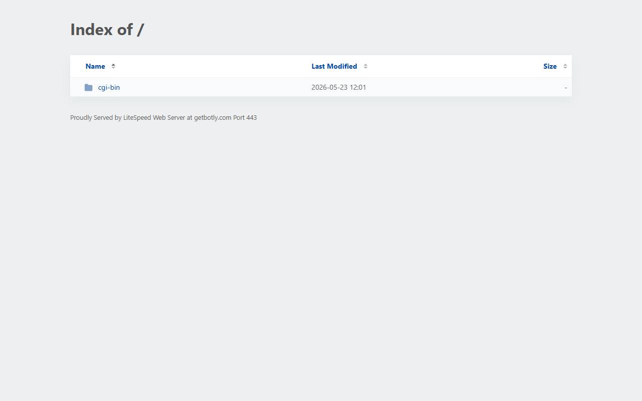 Botly website screenshot
