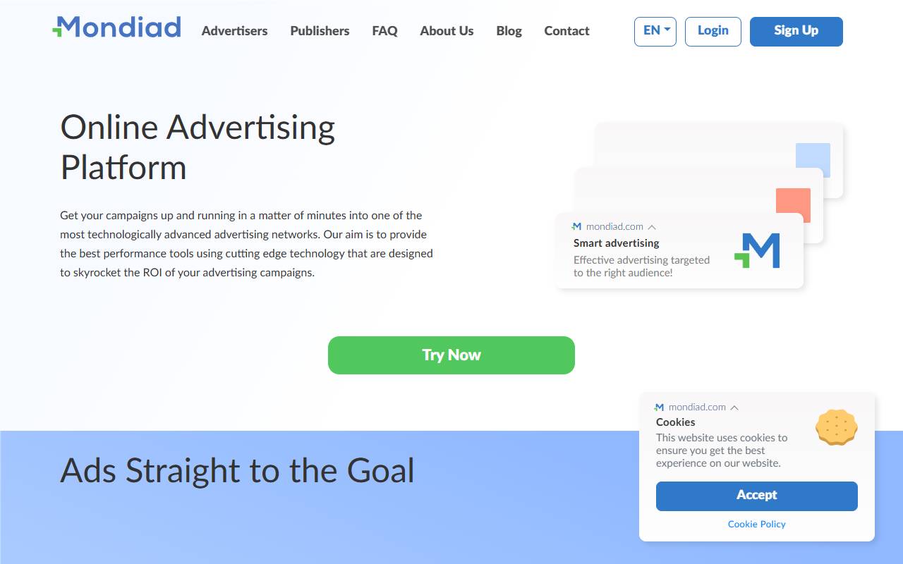 DatsPush website screenshot