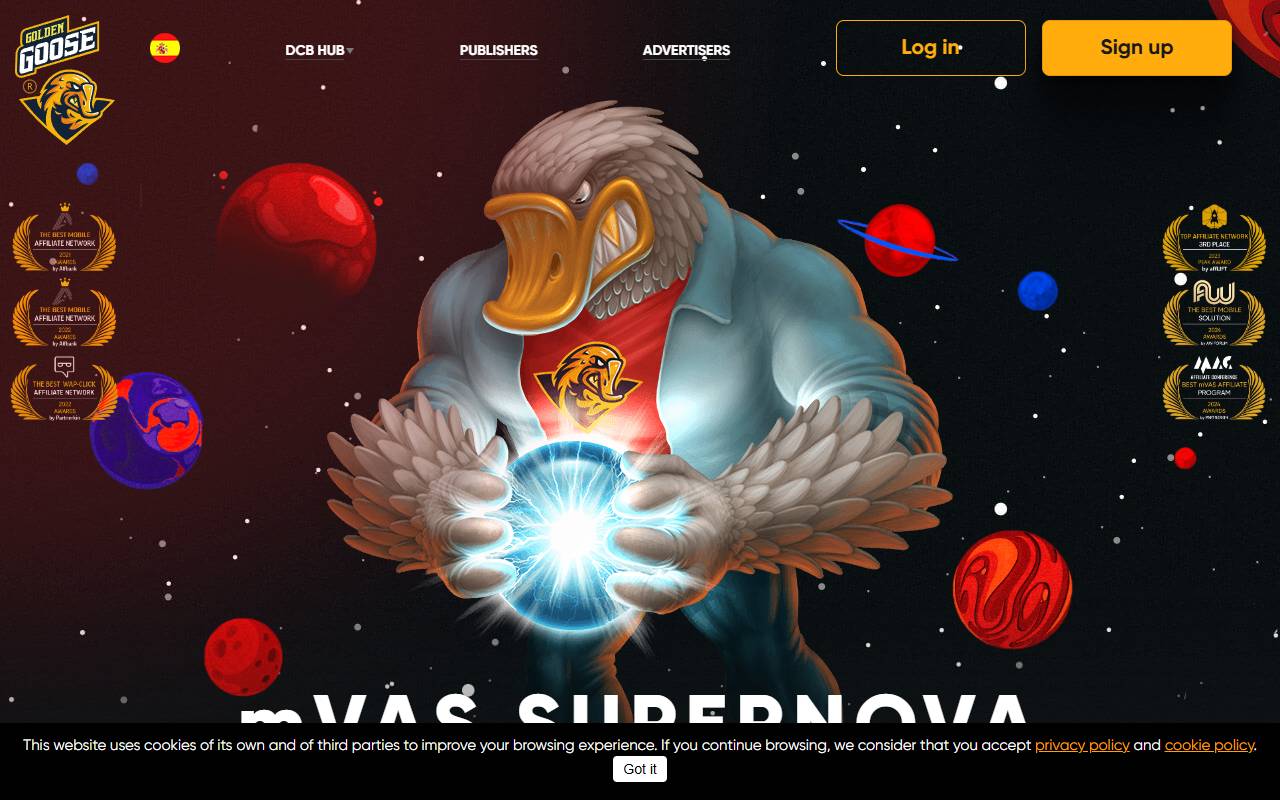 GoldenGoose website screenshot