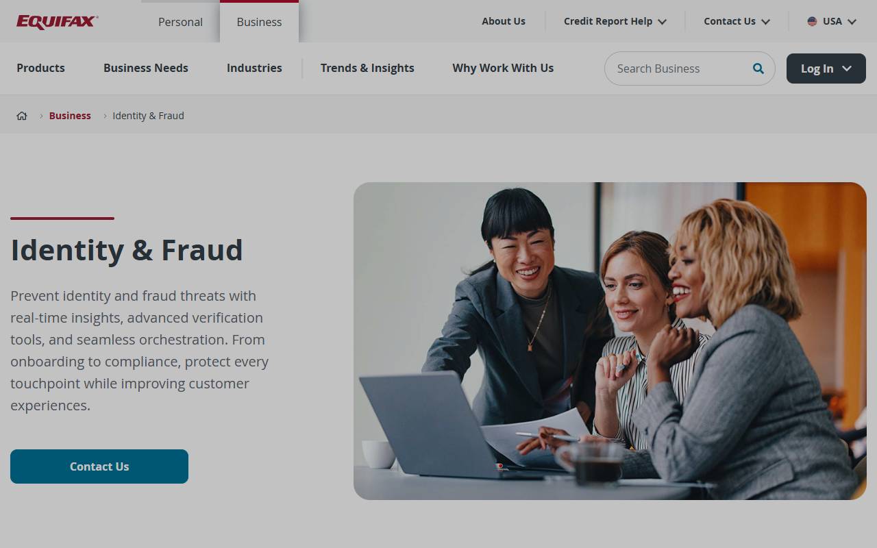 Kount website screenshot