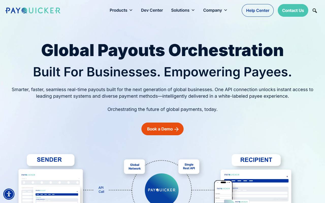 PayQuicker website screenshot