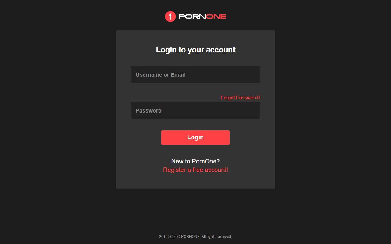 PornOne website screenshot
