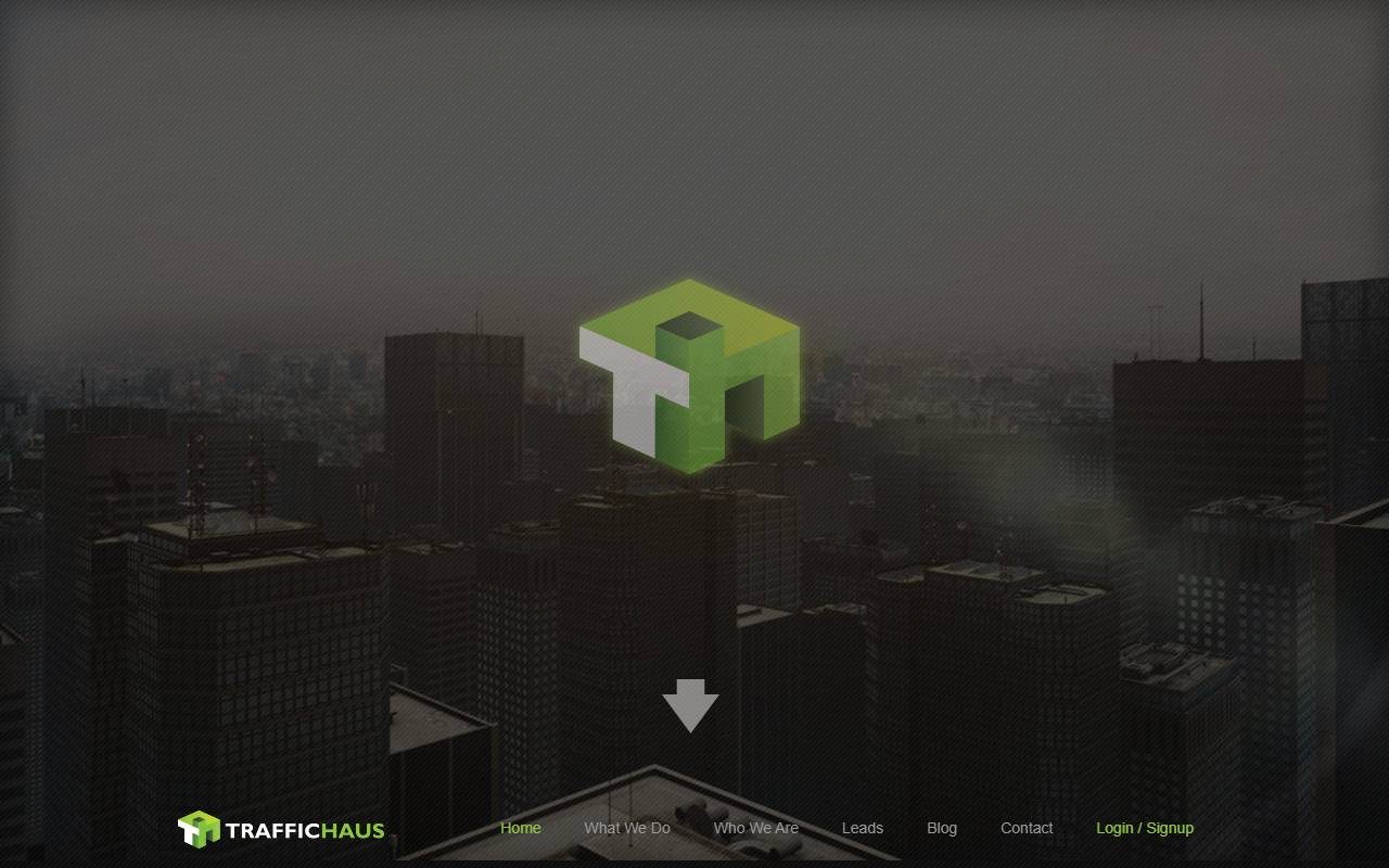 TrafficHaus website screenshot