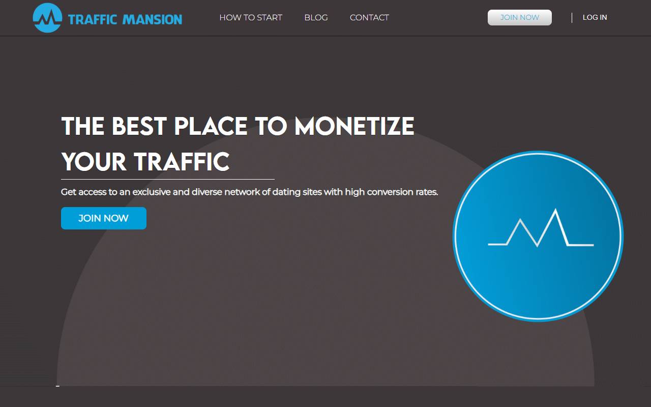 TrafficMansion website screenshot